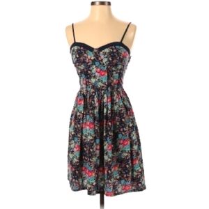 Band Of Gypsies Summer Floral Sweetheart Dress